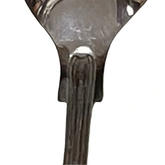 Vtg A1 SHEFFIELD ENGLAND spoons ROCKFORD TRIPLE knives SET of 4 silver plated - Picture 7 of 13